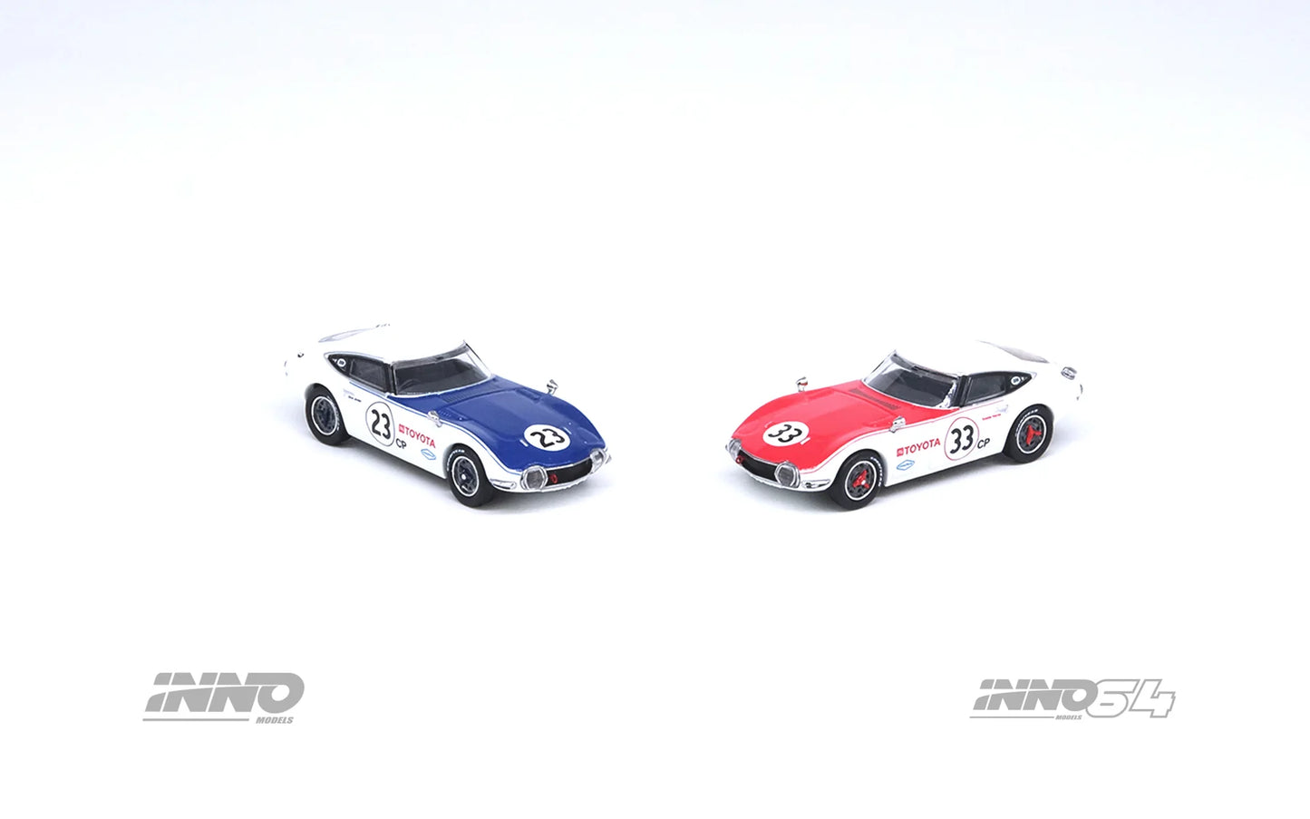 Inno64 Toyota 2000GT MF10 #23 & #33 SCCA 1968 Boxset Collection 1:64