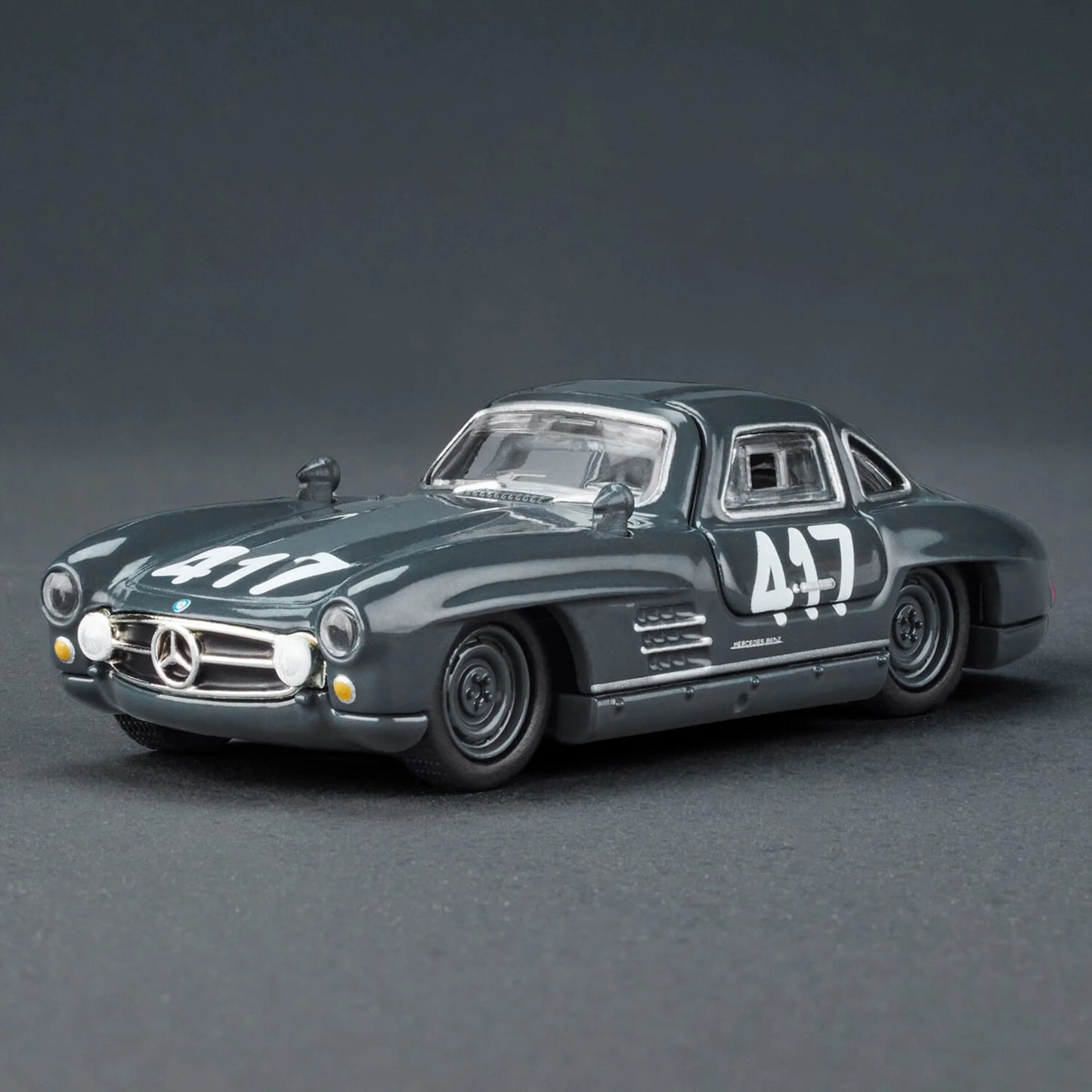 Hot Wheels Elite 64 Mercedes-Benz 300 SL Graphite Gray 1:64
