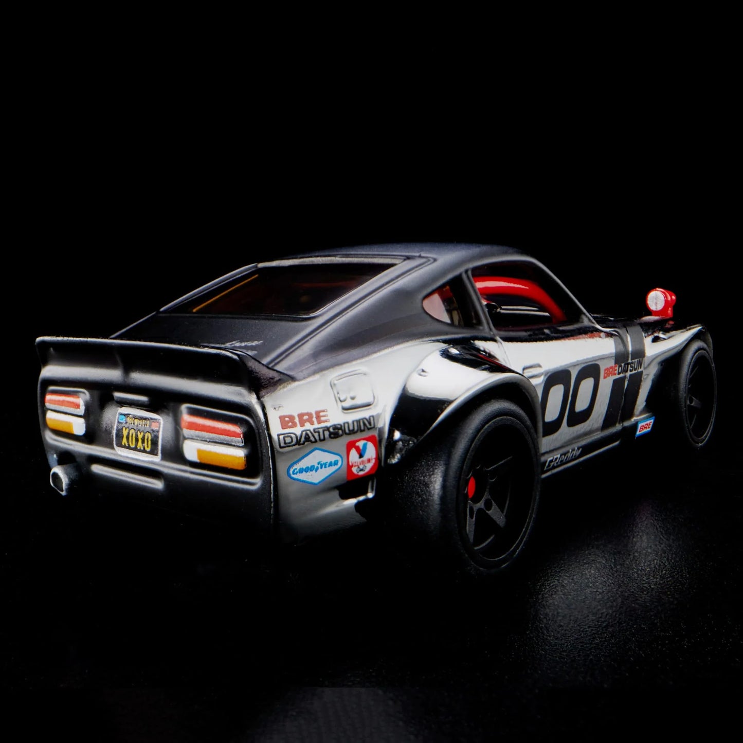 Hot Wheels RLC Custom ’72 Datsun 240Z BRE Chrome Black 1:64