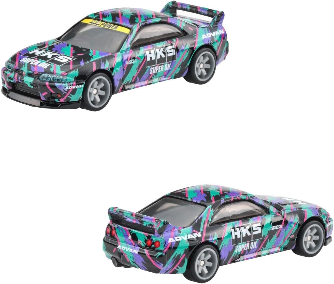 Hot Wheels Premium 2 Pack 2023 MBK Van & Nissan Skyline GTR BCNR33 HKS 1:64