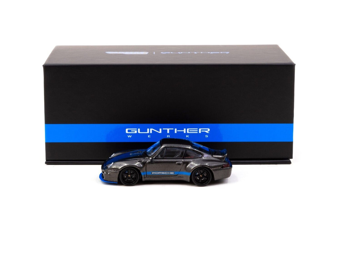 Tarmac Works Porsche 993 Gunther Werks Black Carbon 1:64