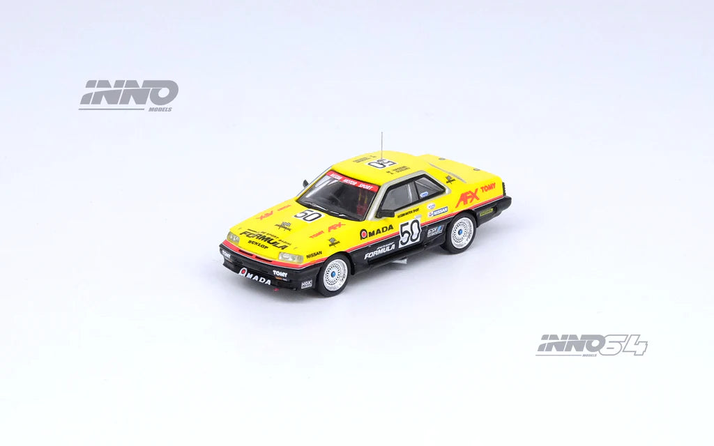 Inno64 Nissan Skyline 2000 Turbo RS X DR30 #50 Hasemi Motorsport Dunlop 1:64