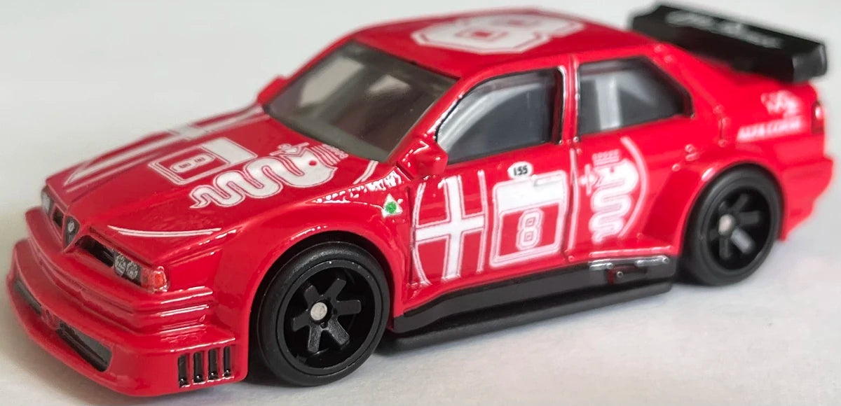 Hot Wheels Boulevard Alfa Romeo 155 V6 Ti Red 1:64