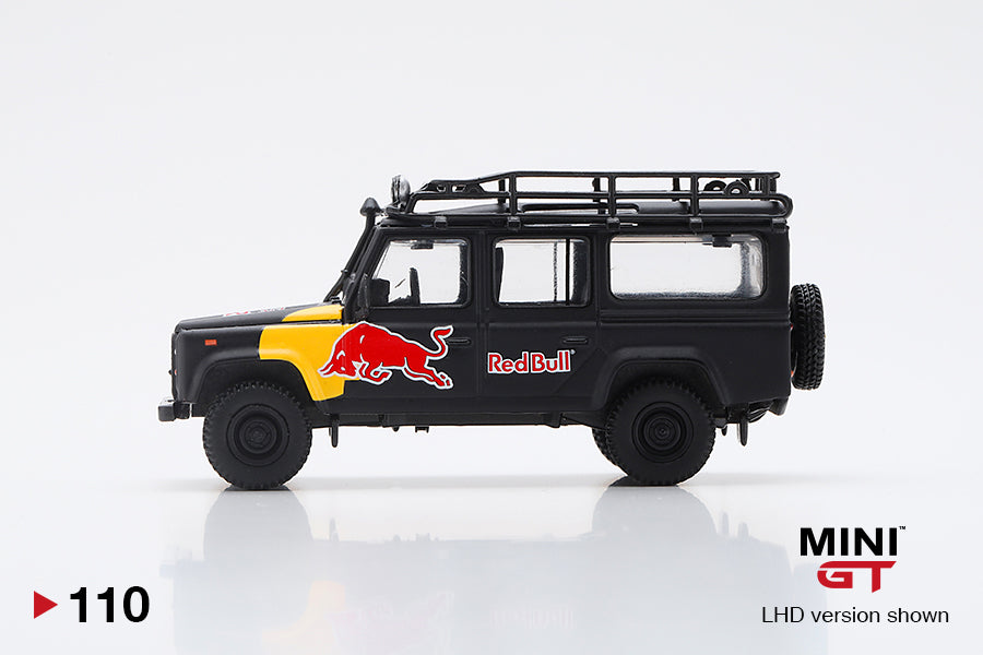 Mini GT Mijo Exclusive 110 Land Rover Defender 110 Red Bull Luka 1:64