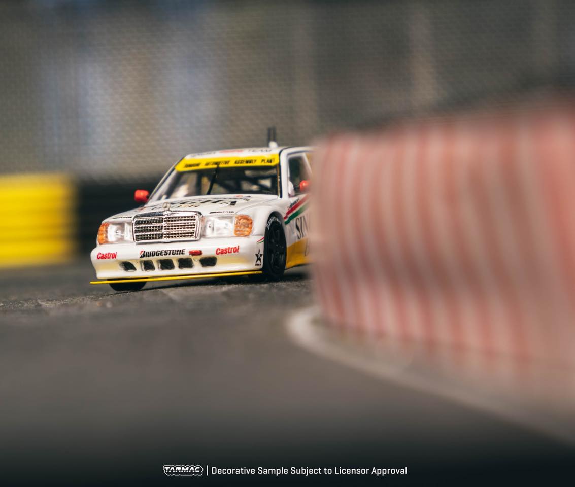 Tarmac Works Hobby64 Mercedes Benz 190 E 2.5-16 Evo II Southeast Asia Touring Car Championship 1995 1:64