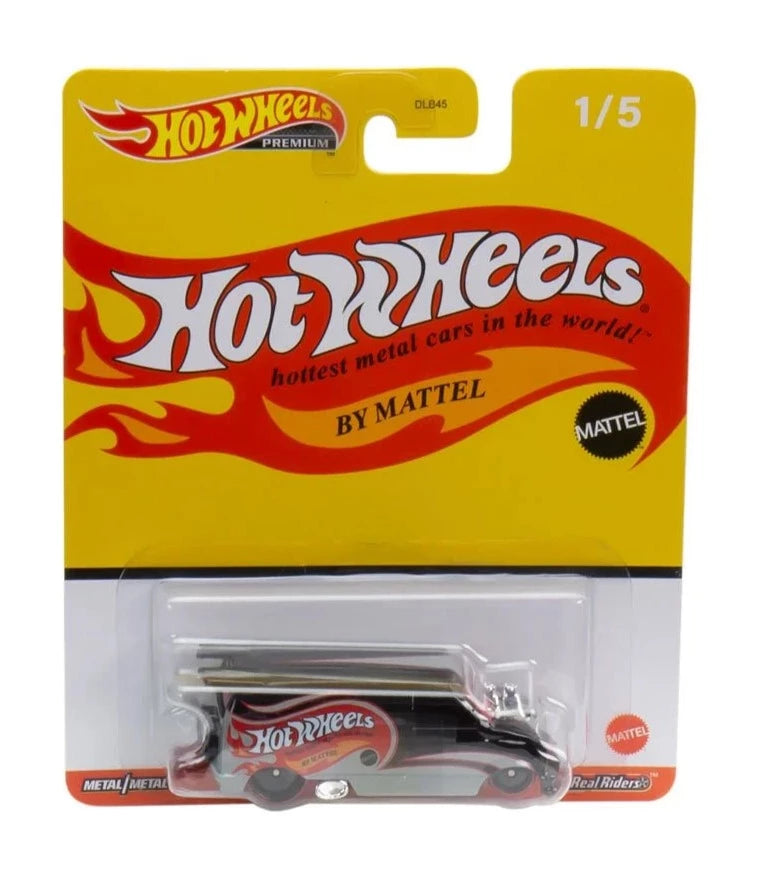 Hot Wheels Mattel 1985 Chevy Astro Van Black 1:64