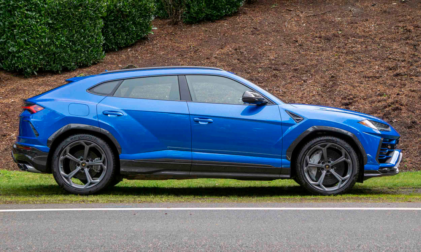 Mini GT Mijo Exclusives 172 Lamborghini Urus Blue With Roof Box 1:64