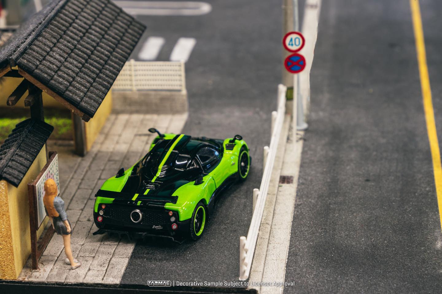 Tarmac Works Pagani Zonda Cinque Verde Firenze Green 1:64