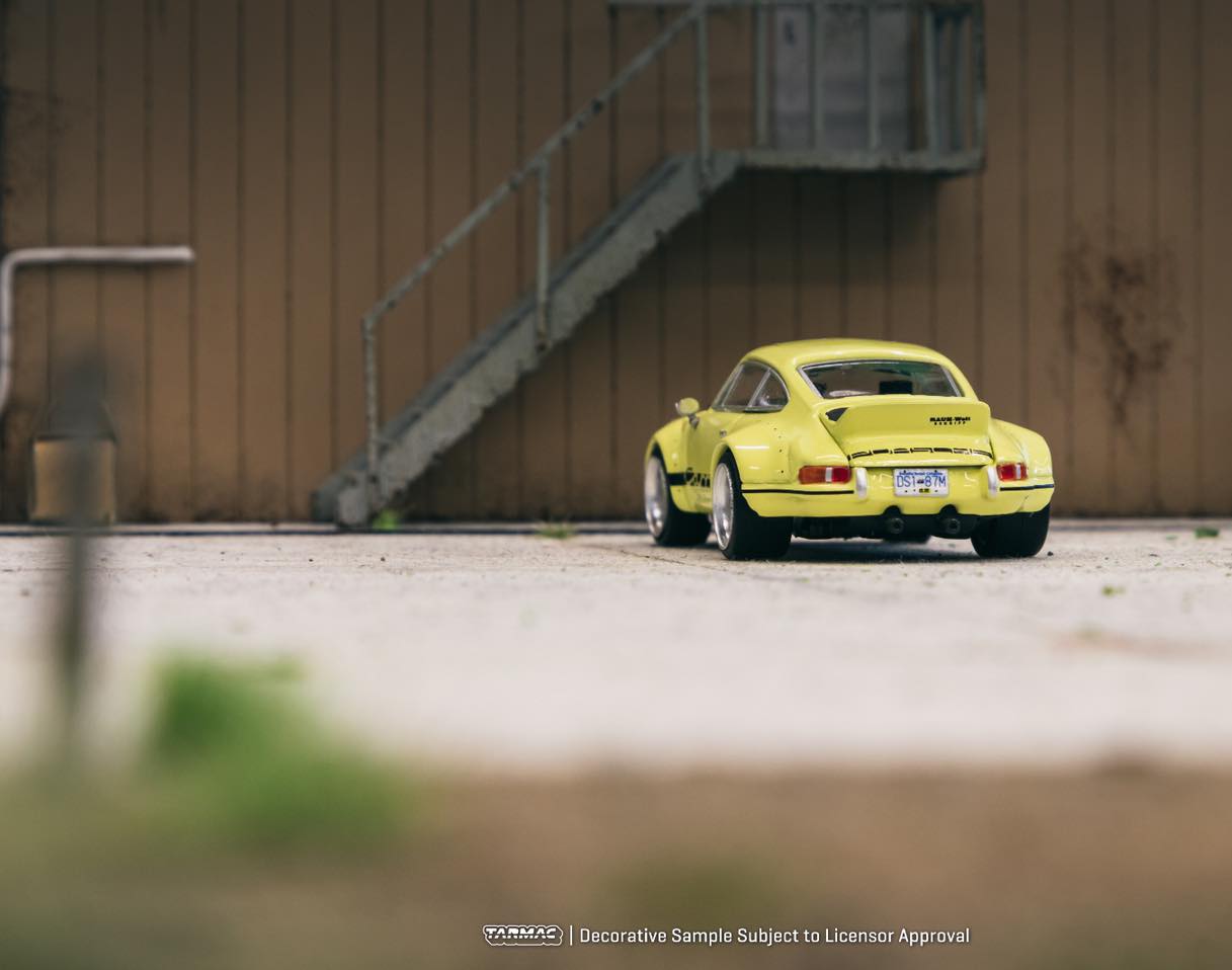 Tarmac Porsche RWB Backdate Yellow 1:64