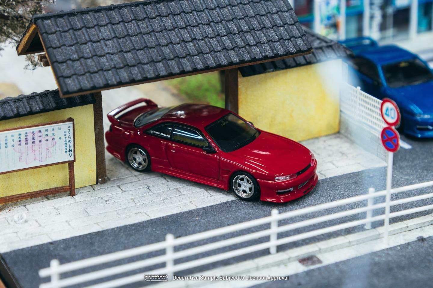 Tarmac Works Vertex Nissan Silvia S14 Red 1:64