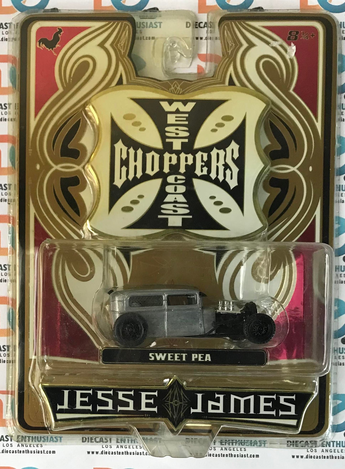 MGA Westcoast Choppers Jesse James Sweet Pea Grey 1:64