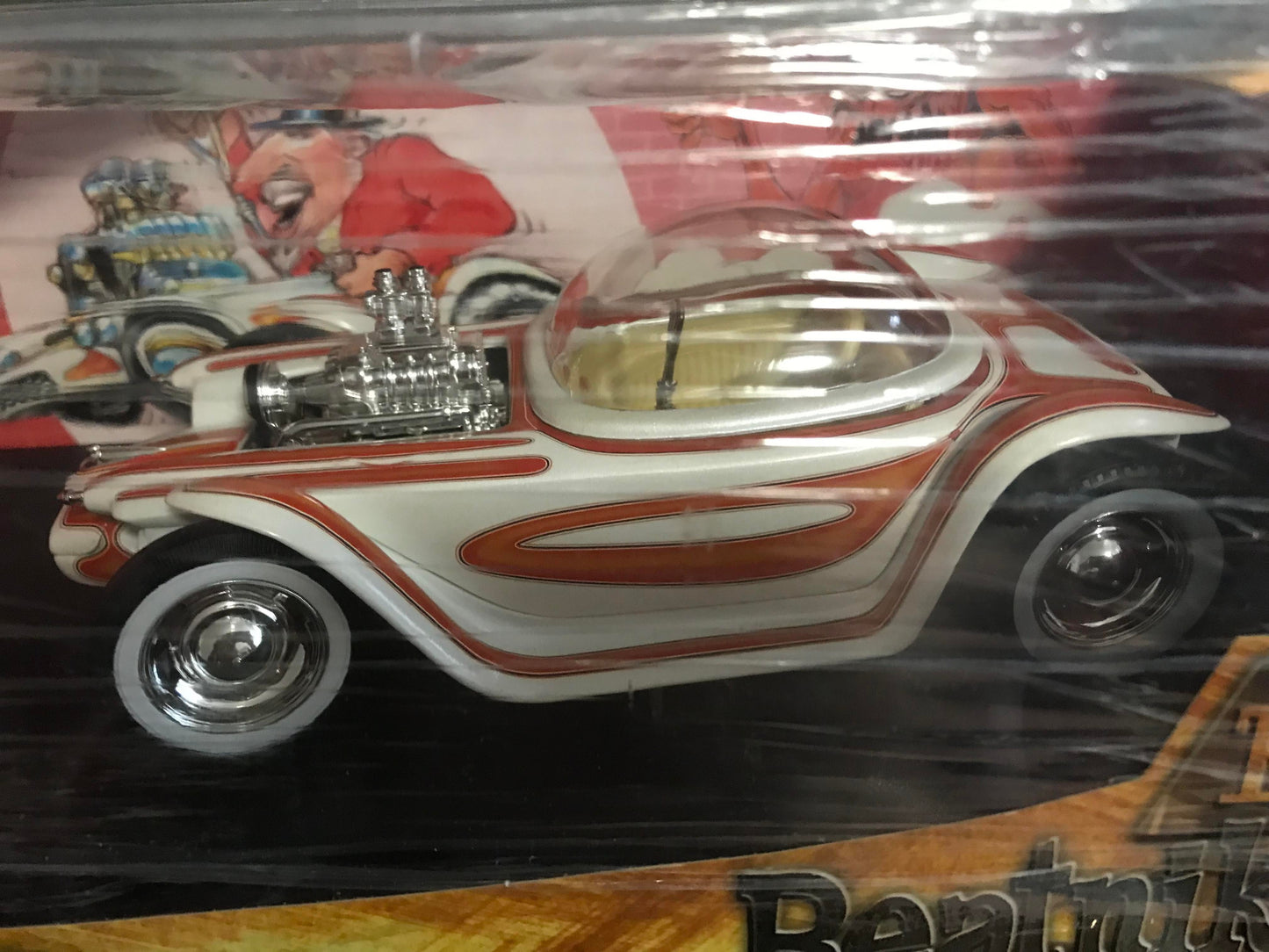 OPENED SEALED NEW Hot Wheels Ed Big Daddy Roth Beatnik Bandit 1:18