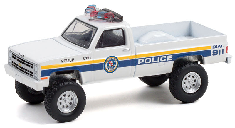 Greenlight Philadelphia Police 1986 Chevrolet M1008 Truck 1:64