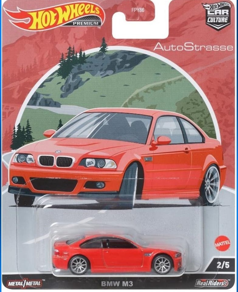 Hot Wheels Auto Strasse BMW M3 1:64