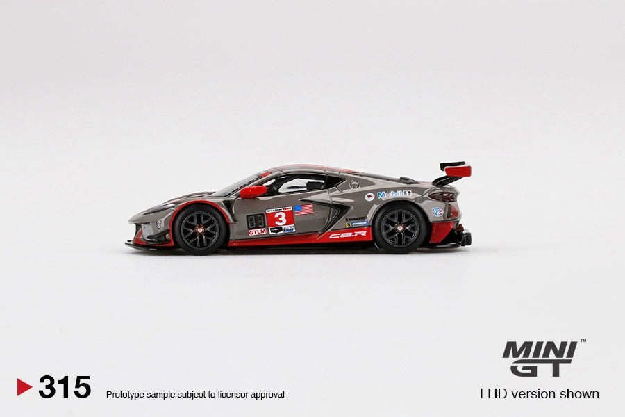 Mini GT Mijo Exclusives 315 Chevrolet Corvette C8R #3 2021 IMSA Sebring 12 Hours 1:64