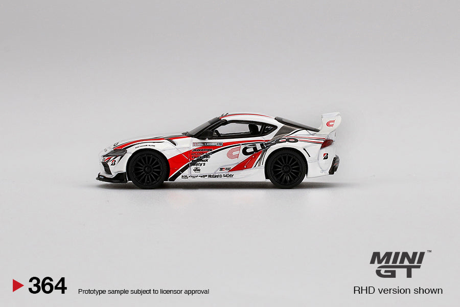 Mini GT Box Version 364 Pandem Toyota GR Supra V1.0 #770 Team Cusco Racing 2021 Formula Drift Japan 1:64
