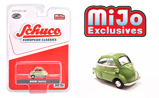 Schuco Mijo Exclusives BMW Isetta Green 1:64