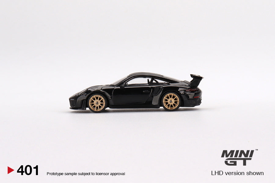 Mini GT Box Packaging Asian Release 401 Porsche 911(991) GT2 RS Weissach Black 1:64