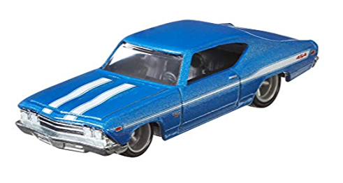 Hot Wheels Cruise Boulevard 69 Chevelle SS 396 Blue 1:64