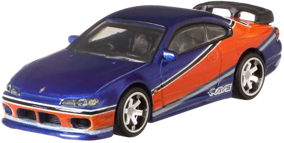 Hot Wheels Fast & Furious Fast Imports Nissan Silvia S15 with Sterling Protector Case 1:64