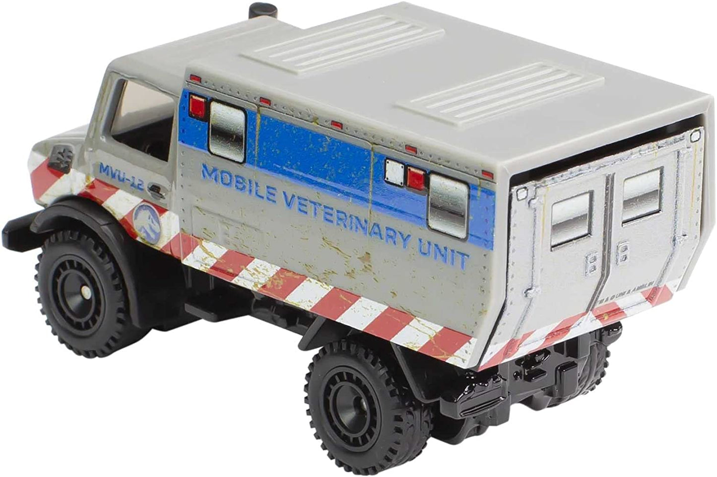 Hot Wheels Jurassic World Mercedes Benz Unimog U 1300 L Grey 1:64