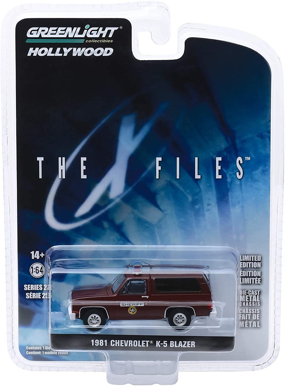 Greenlight The X Files 1981 Chevrolet K5 Blazer 1:64