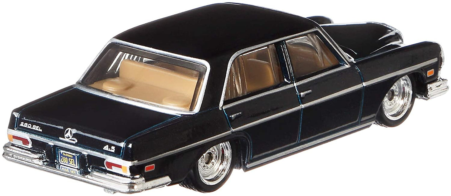 Hot Wheels Modern Classics 72 Mercedes Benz 280 SEL 4.5 Dark Blue 1:64