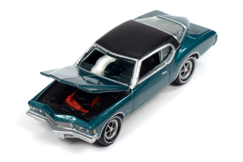 Johnny Lightning 1971 Buick Riviera Twilight Turqoise Poly 1:64