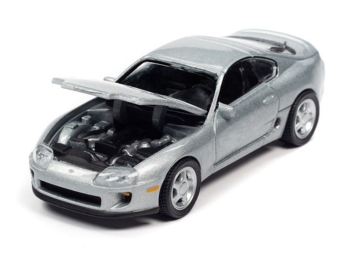 Auto World Modern Muscle 1993 Toyota Supra Alpine Silver 1:64