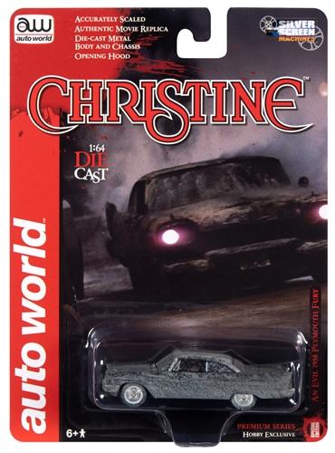 Auto World Christine 1958 Plymouth Fury Burned Version 1:64
