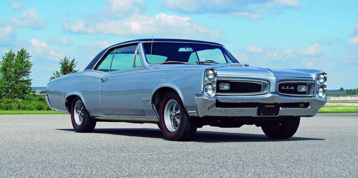 Hot Wheels Boulevard 66 Pontiac GTO Metallic Grey 1:64