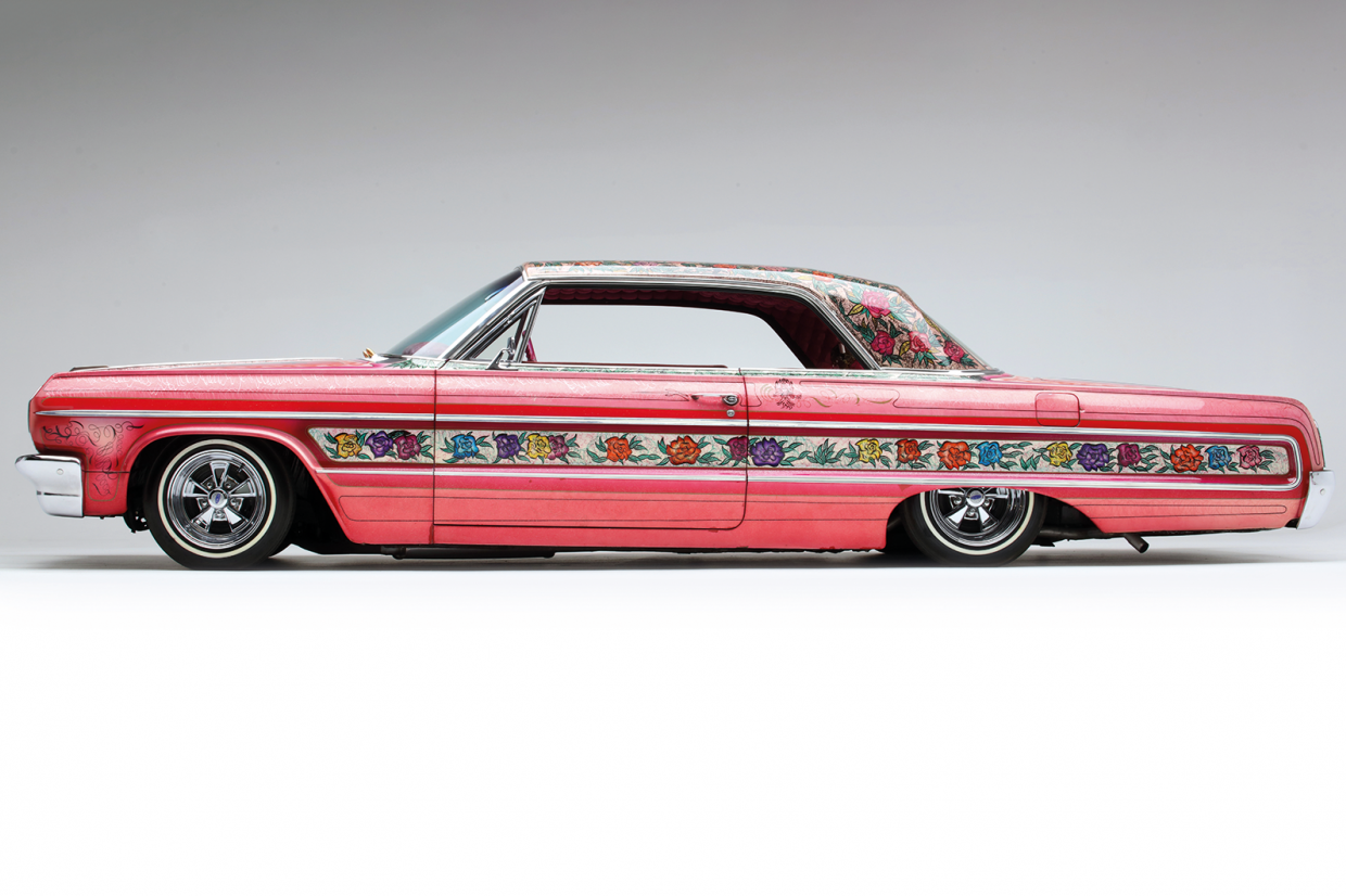Greenlight California Lowriders Series 1 1964 Chevrolet Impala Gypsy Rose Pink 1:64