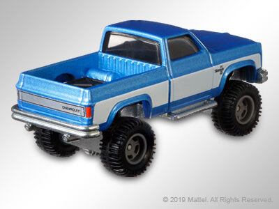 Hot Wheels Boulevard 83 Chevy Silverado 4x4 1:64
