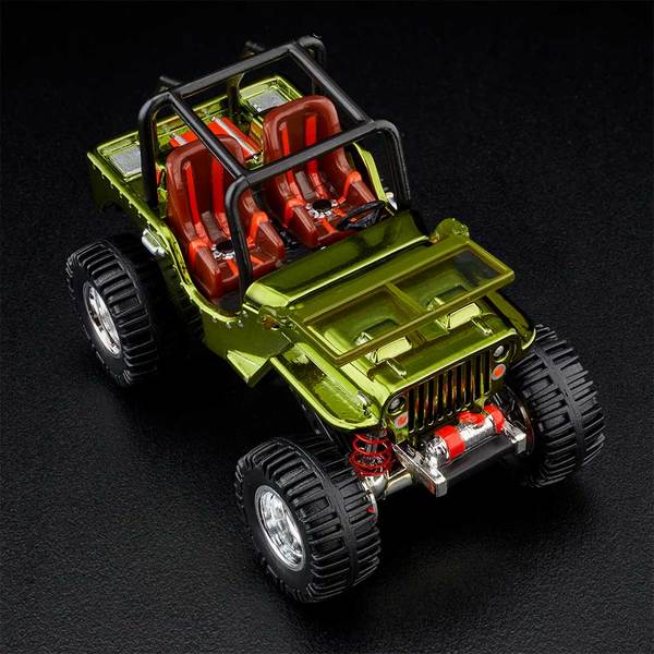 Hot Wheels RLC 2021 1944 Jeep Willys MB Green Metallic 1:64