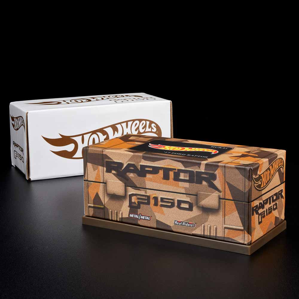 NEW LOOSE Hot Wheels RLC 2021 17 Ford Raptor Gold Camouflage (Random Hologram) 1:64