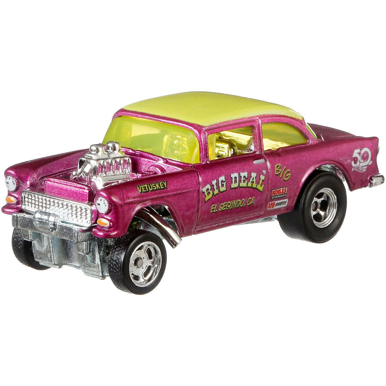 Hot Wheels 50 Favorites 55 Chevy Bel Air Gasser 1:64