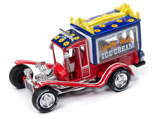 Johnny Lightning George Barris Ice Cream Truck Red 1:64