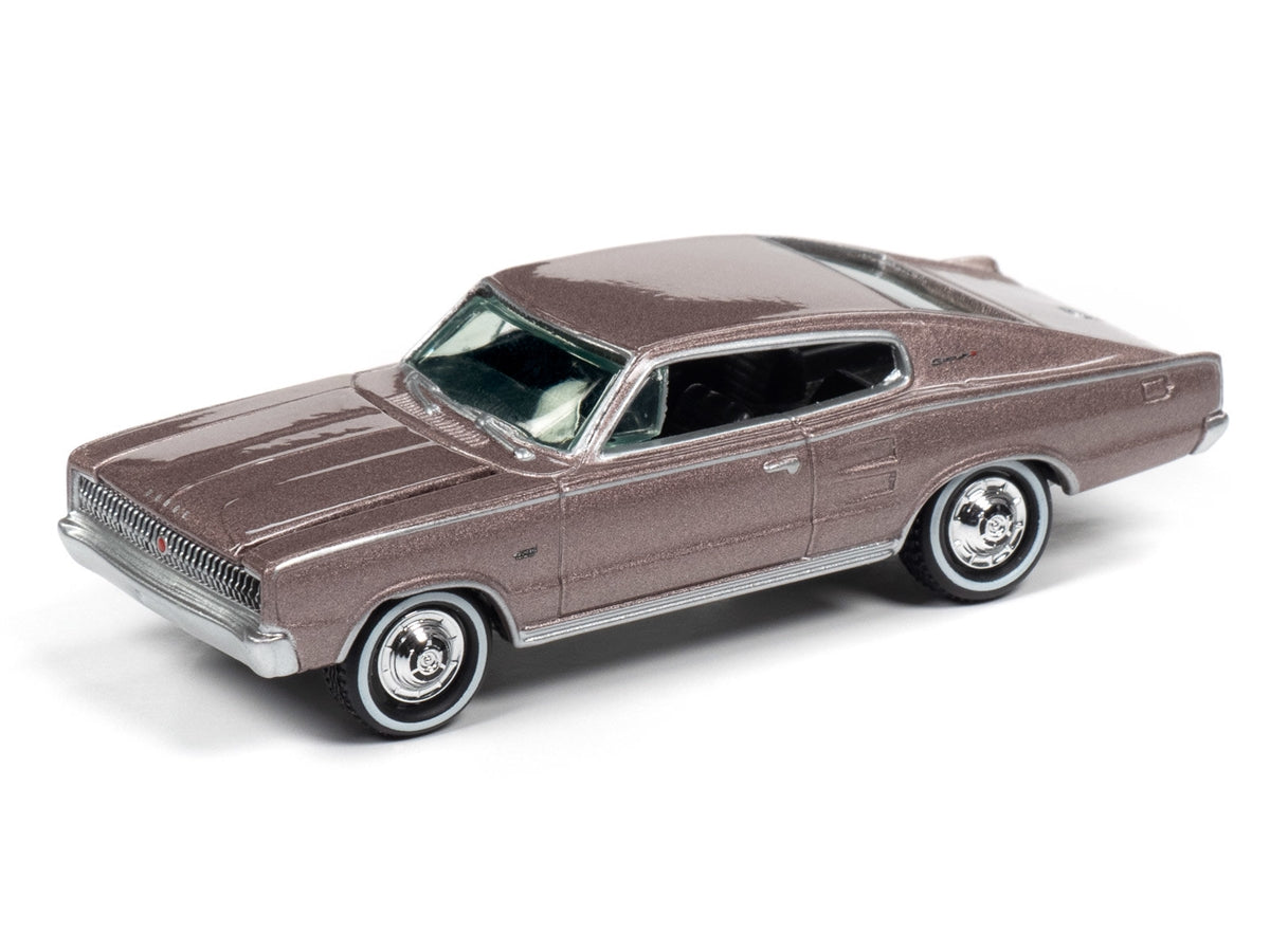 Johnny Lightning 1967 Dodge Charger Mauve Poly 1:64