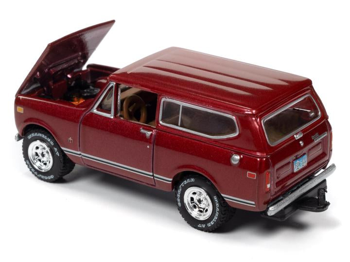 Johnny Lightning 1979 International Scout Deep Red Metallic 1:64