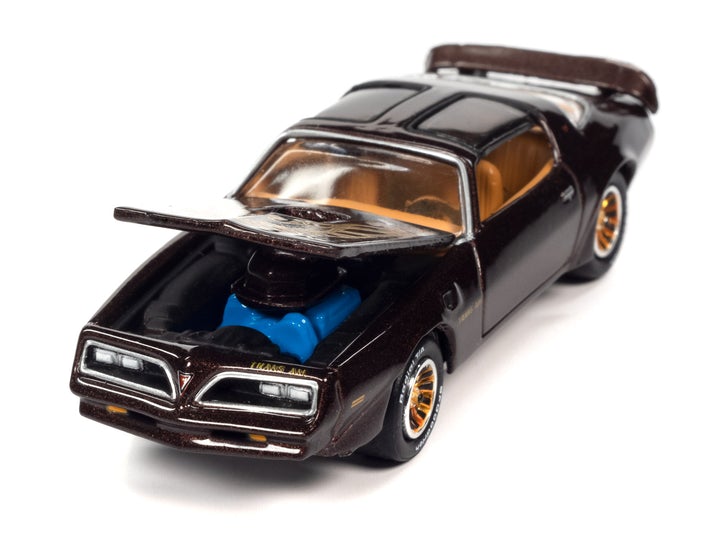 Johnny Lightning 1977 Pontiac Firebird T/A Brentwood Brown Poly 1:64