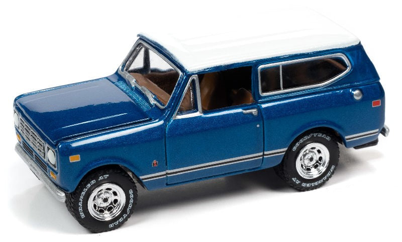 Johnny Lightning 1979 International Scout Dark Blue Metallic 1:64