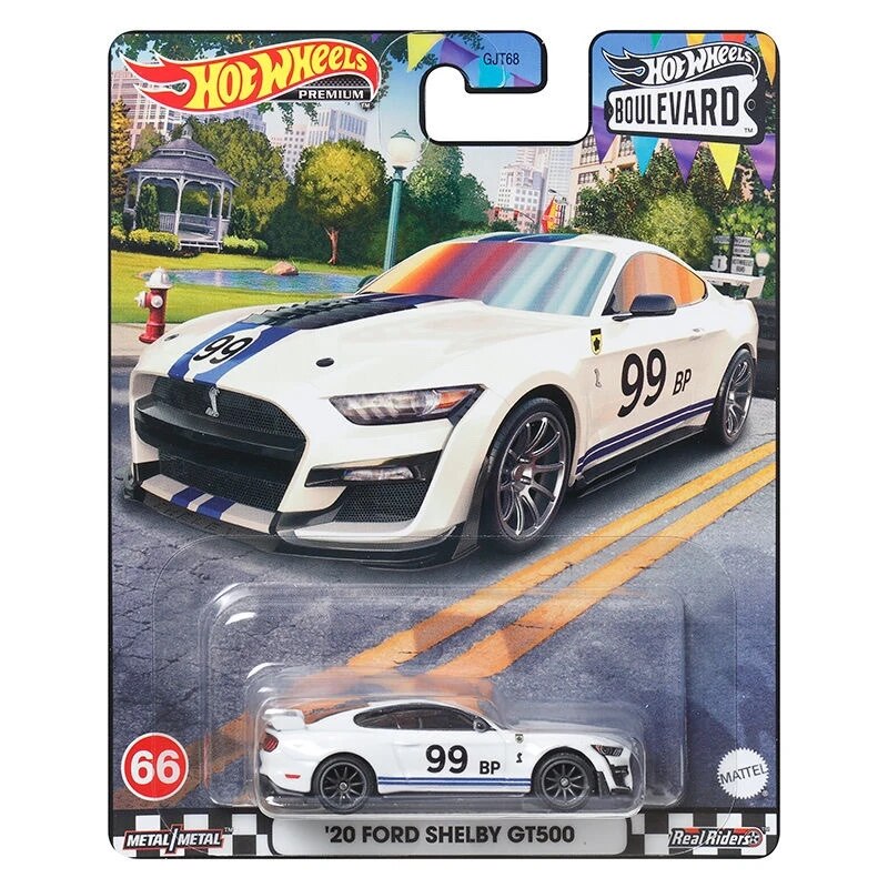 Hot Wheels Boulevard 20 Ford Shelby GT500 White 1:64