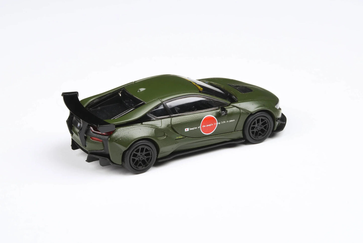 PARA64 Liberty Walk BMW i8 Zero Army Green 1:64
