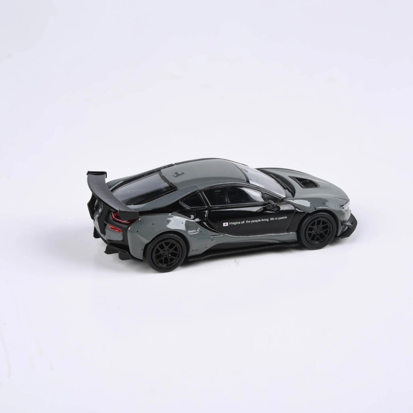 PARA64 Liberty Walk BMW i8 Black Grey 1:64