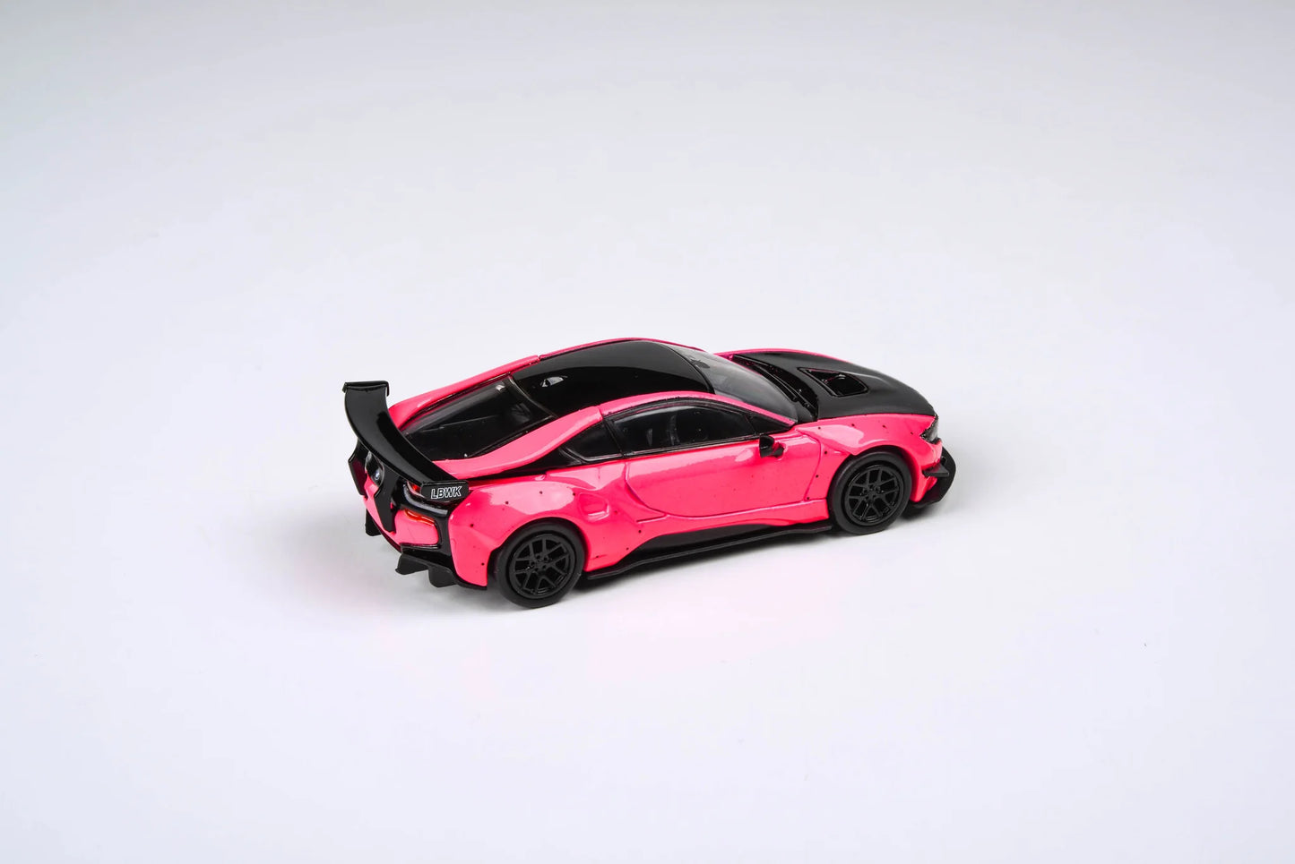 PARA64 Liberty Walk BMW i8 Hot Pink Black 1:64