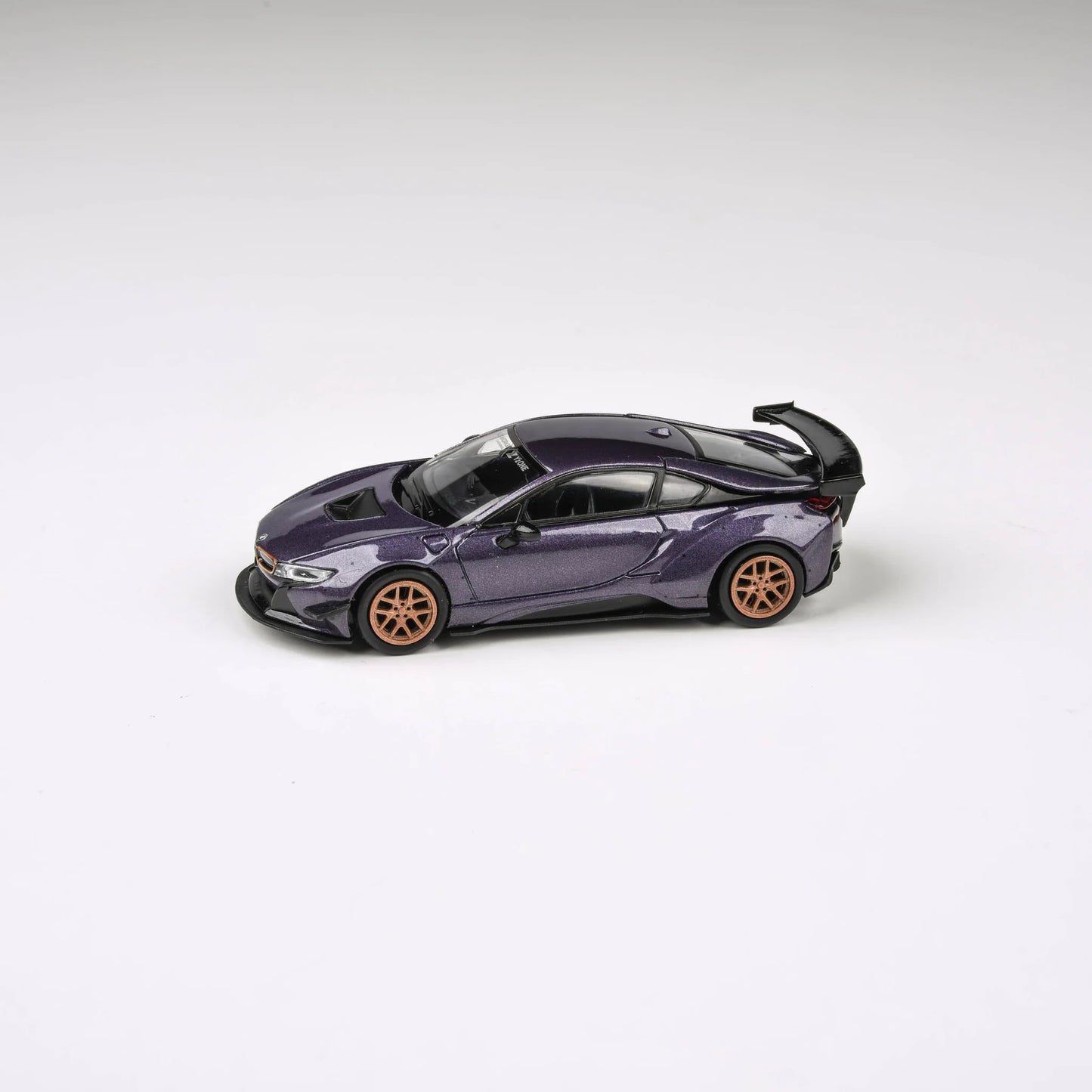 PARA64 Liberty Walk BMW i8 Twilight Purple Gold Wheels 1:64