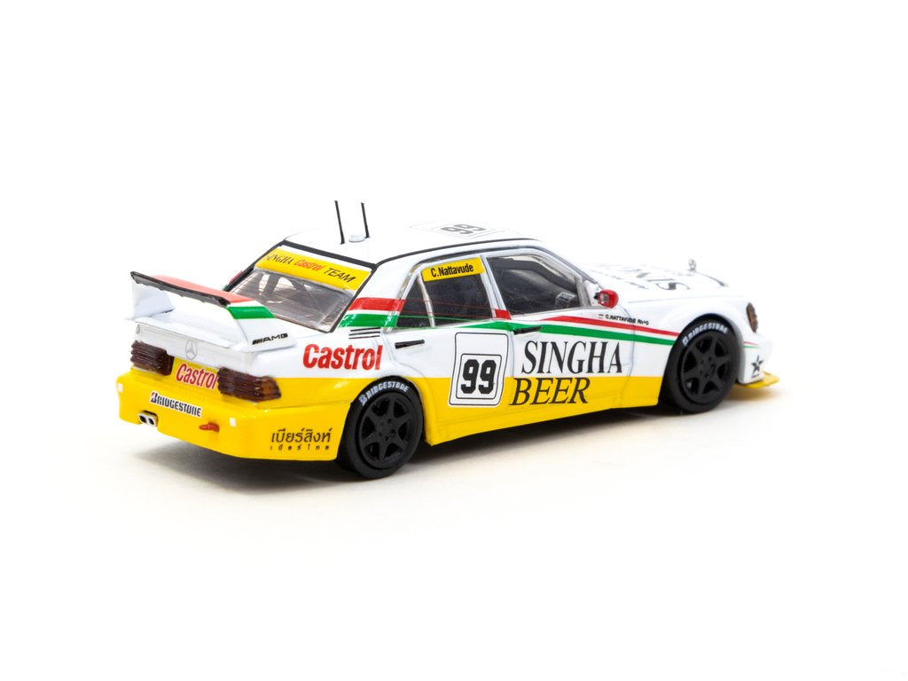 Tarmac Works Hobby64 Mercedes Benz 190 E 2.5-16 Evo II Southeast Asia Touring Car Championship 1995 1:64