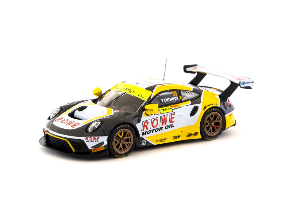 Tarmac Ixo Porsche 911 GT3 R Macau GT Cup FIA GT World Cup 2019 Rowe Motor Oil 1:64