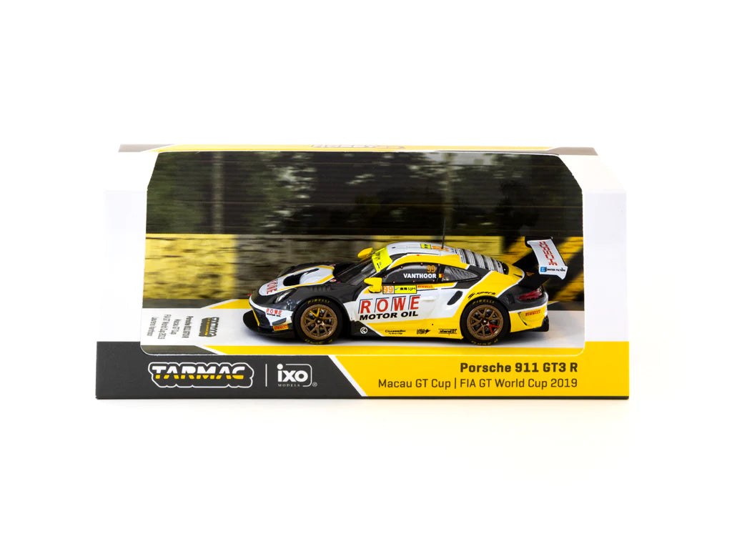 Tarmac Ixo Porsche 911 GT3 R Macau GT Cup FIA GT World Cup 2019 Rowe Motor Oil 1:64