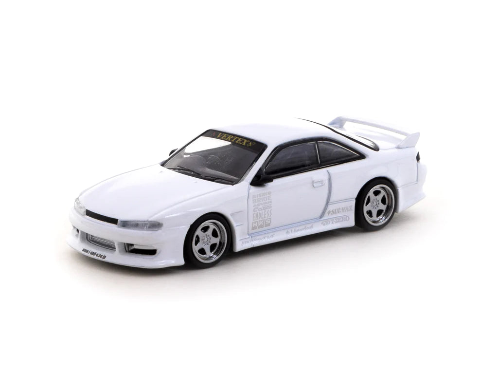 Tarmac Lamley Group Vertex Nissan Silvia S14 White 1:64